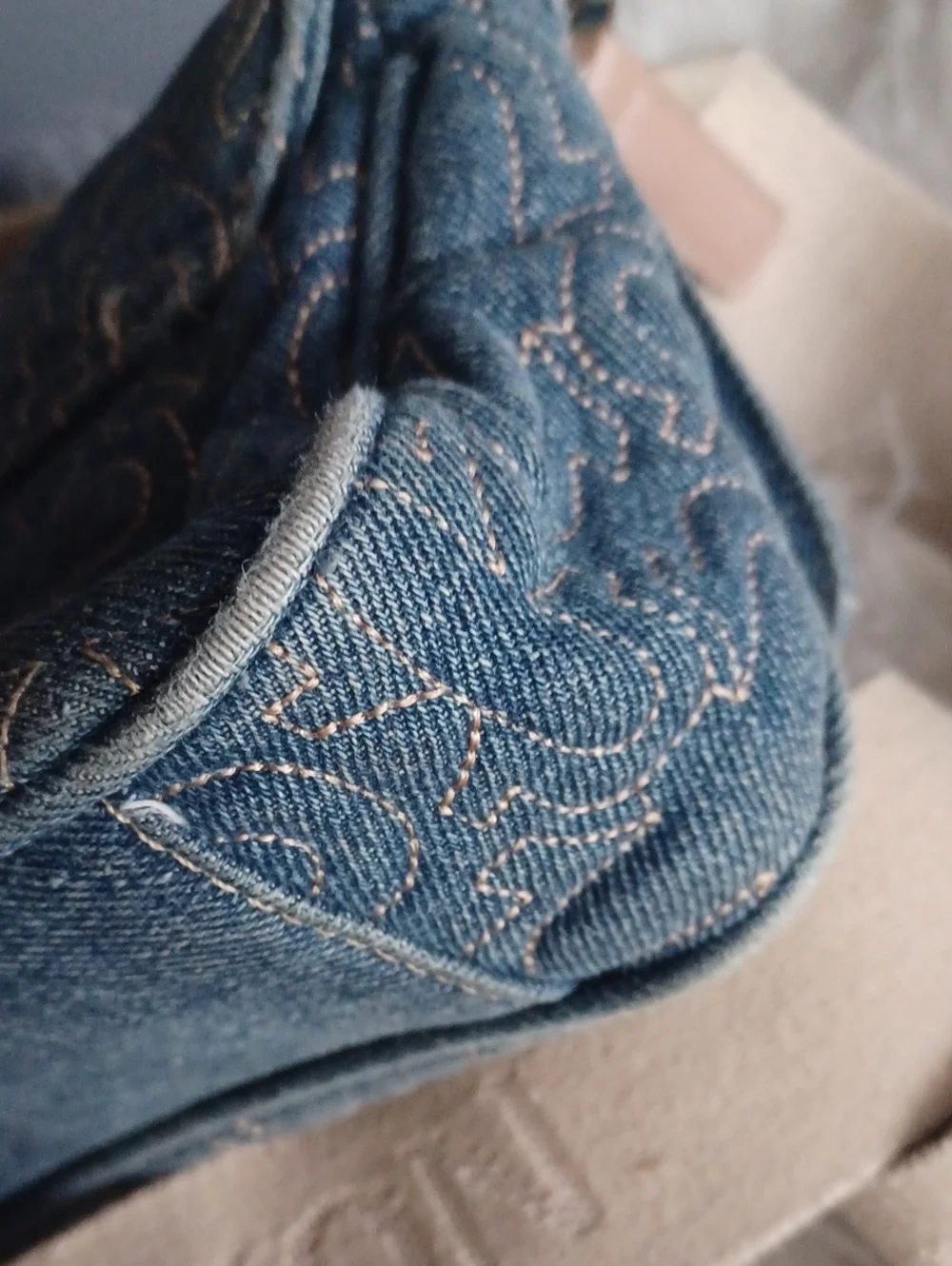 True Religion  Signature Denim Crossbody